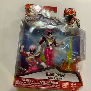Power Rangers Dino Drive Pink Ranger Action Figure Original Package #79